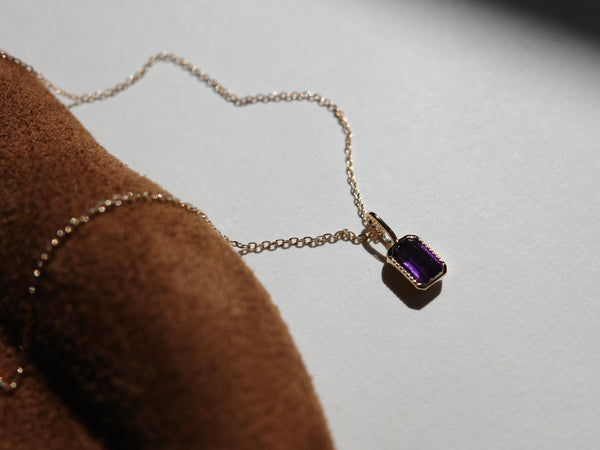 Birthstone February | Amethyst Necklace