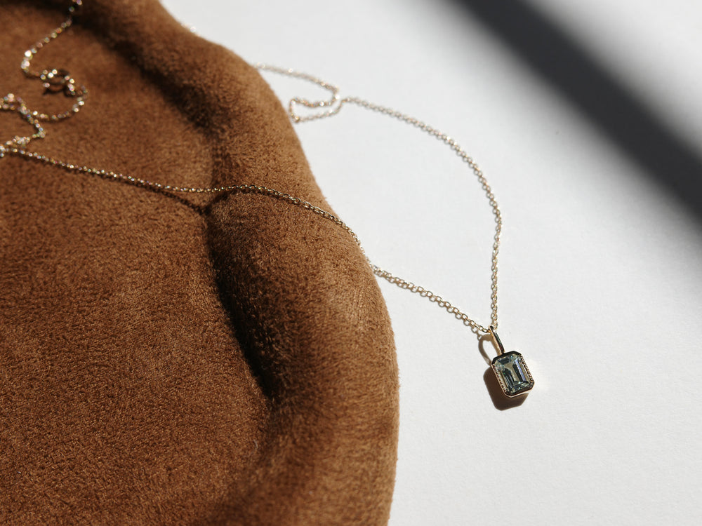Birthstone March | Aquamarine Necklace