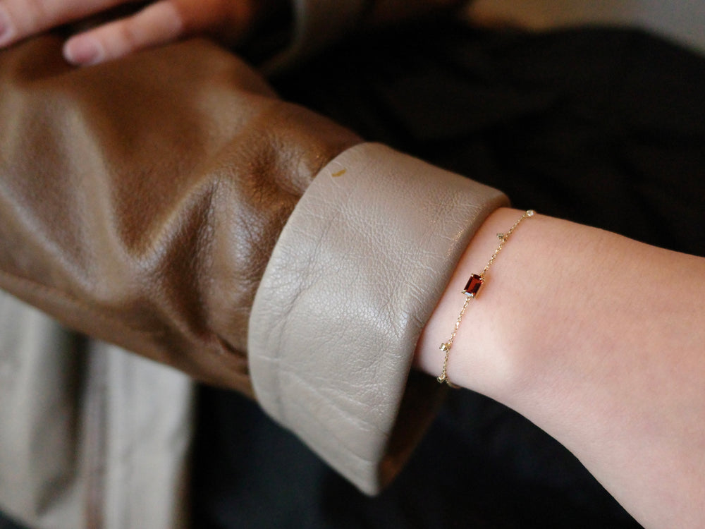 Birthstone January | Garnet Bracelet