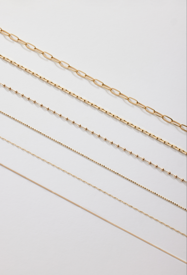 The Basic  | 14k Gold Chain Necklace