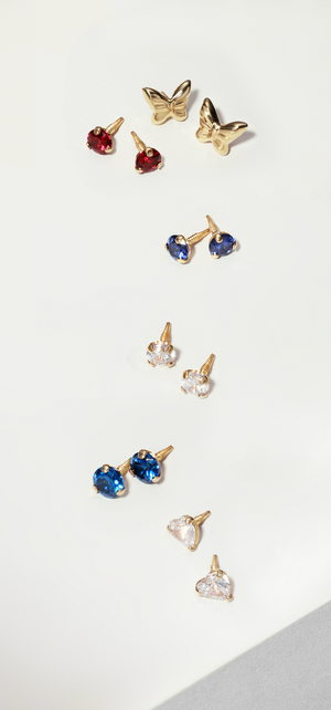 Birthstone May | Emerald Earring Studs