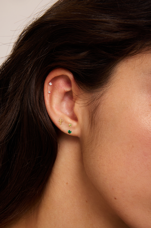 Birthstone May | Emerald Earring Studs