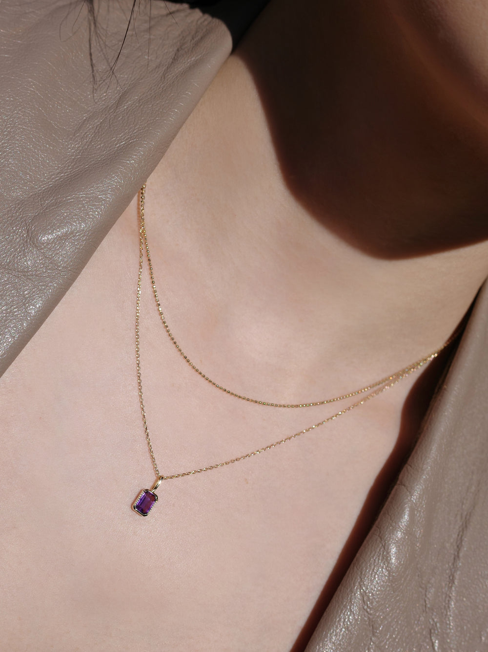 Birthstone February | Amethyst Necklace