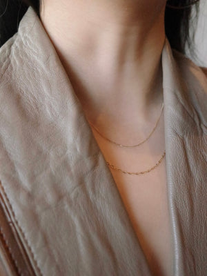 The Basic  | 14k Gold Chain Necklace