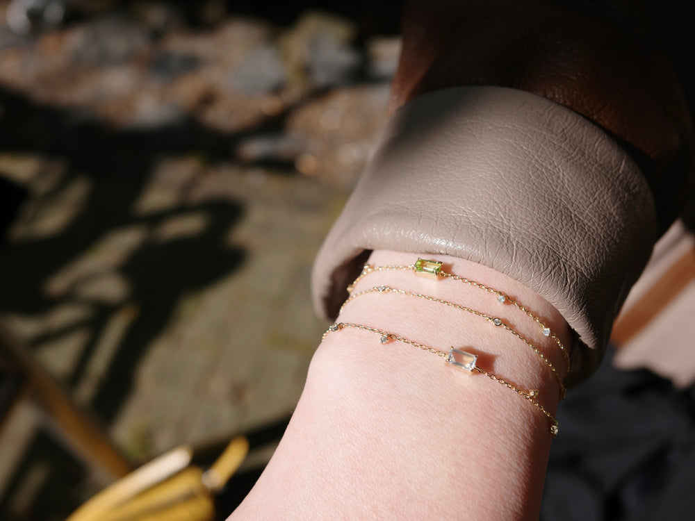 Birthstone August | Peridot Bracelet