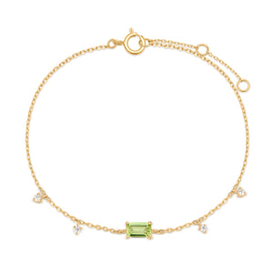 Birthstone August | Peridot Bracelet
