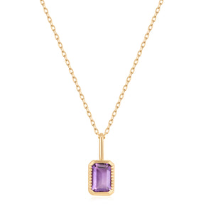 Birthstone February | Amethyst Necklace