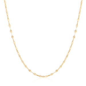 The Lips  | 14k Gold Chain Necklace