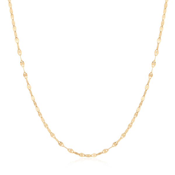 The Lips  | 14k Gold Chain Necklace